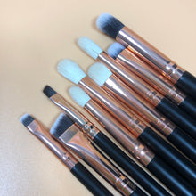 Load image into Gallery viewer, ROSE GOLD MAKEUP BRUSHES 15 PCS