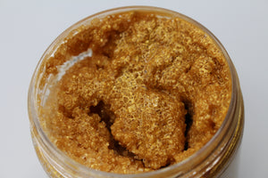 24 k gold sugar scrub