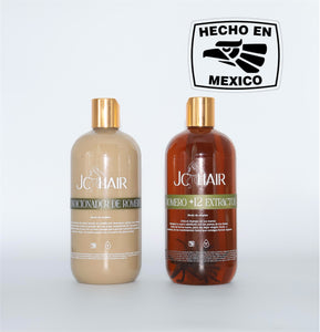SHAMPOO y ACONDICIONADOR ROMERO + 12 EXTRACTOS