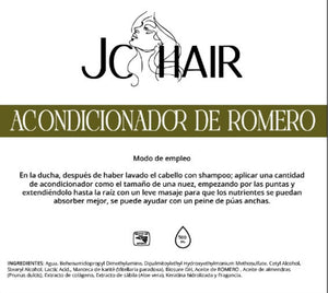 SHAMPOO y ACONDICIONADOR ROMERO + 12 EXTRACTOS