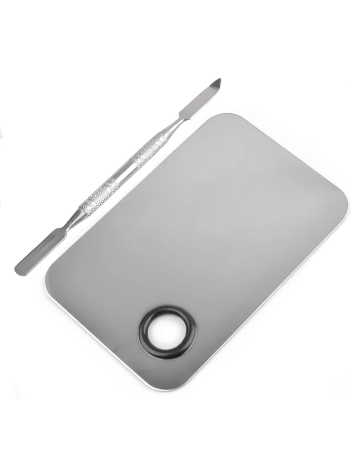 Thinsont Makeup Mixing Palette Stainless Steel Fine Workmanship